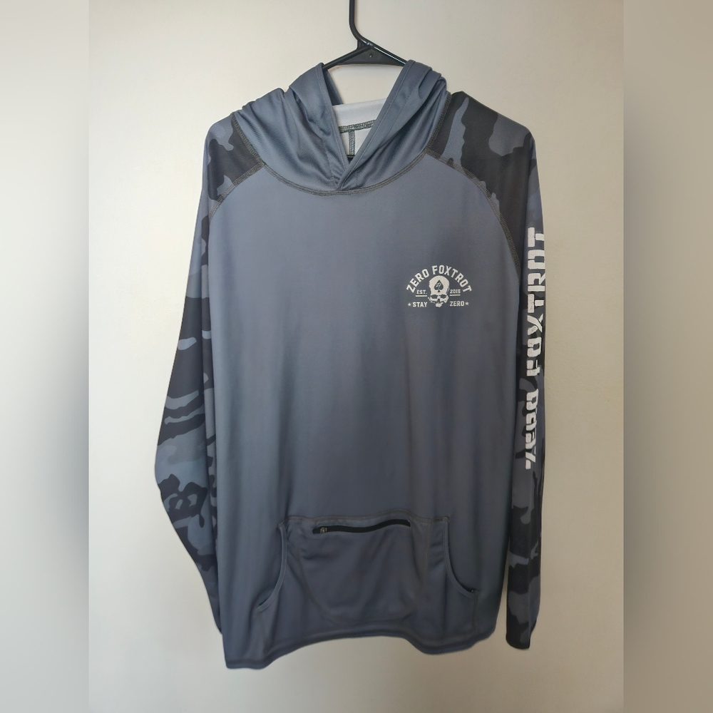 XXL Zero Foxtrot mens Long Sleeve shirt